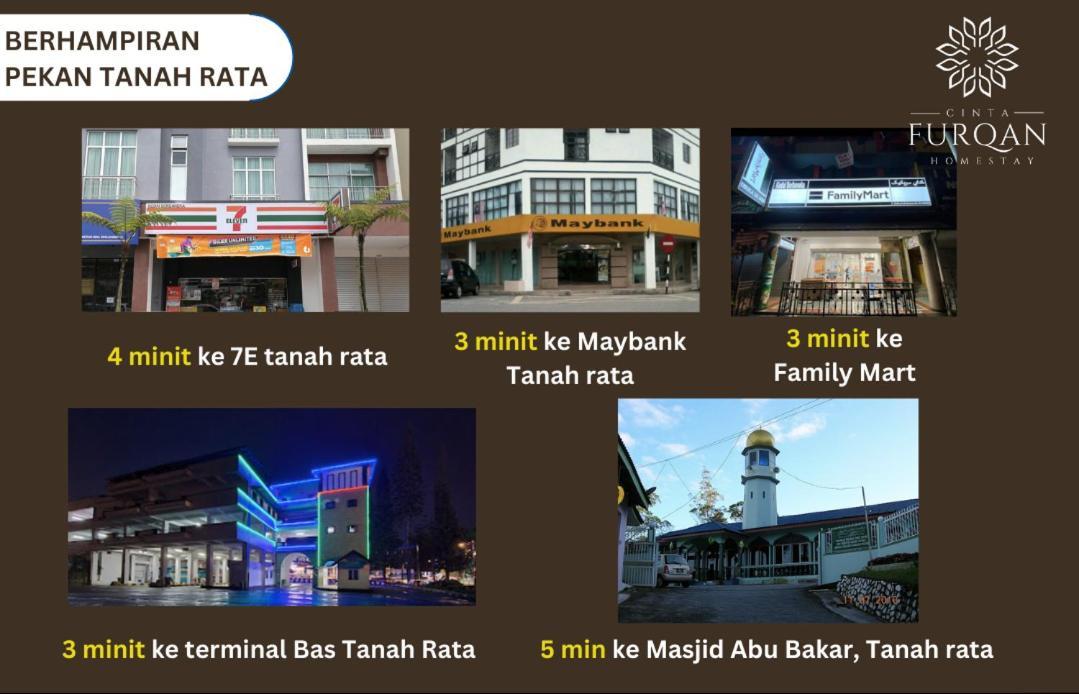 Homestay Cinta Furqan 1 - Apartment Cameron Highland Тана Рата Екстериор снимка