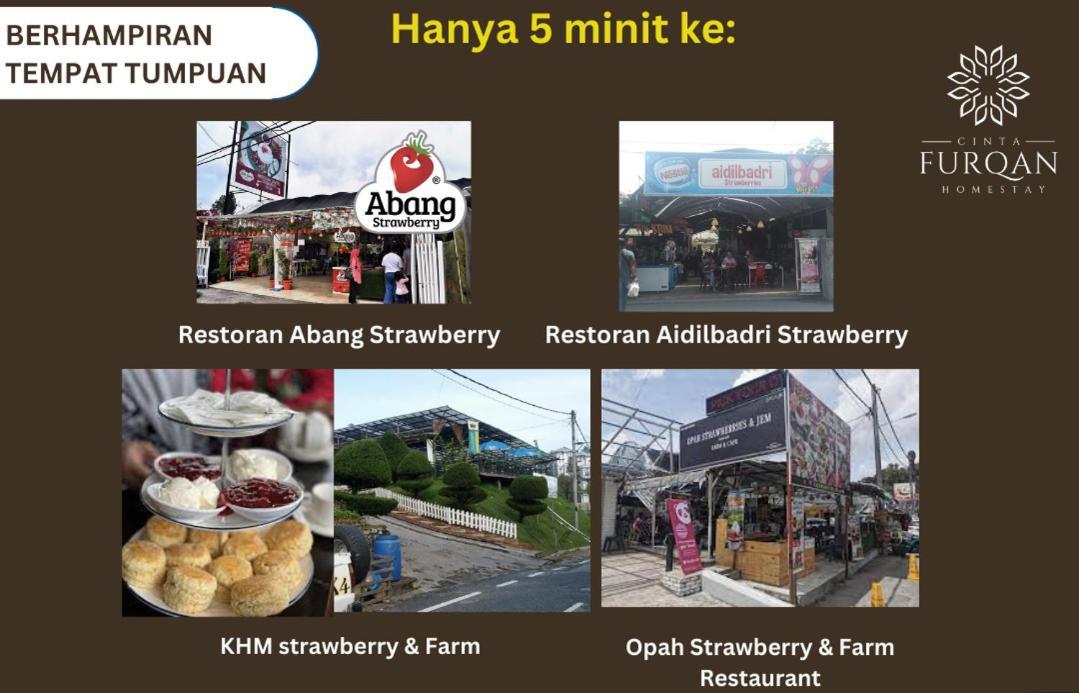 Homestay Cinta Furqan 1 - Apartment Cameron Highland Тана Рата Екстериор снимка